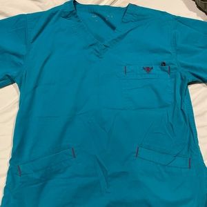2 sets of Teal Medcouture Scrubs